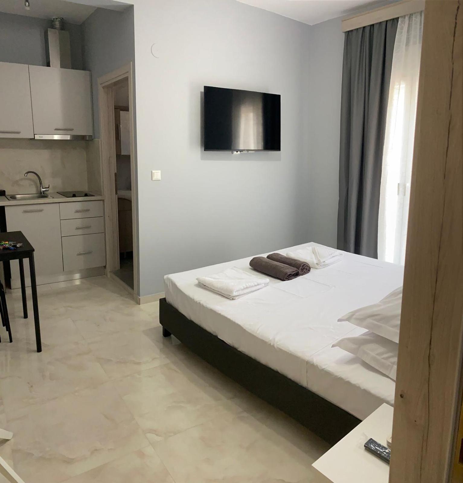 Umbrella Apartment Peraía المظهر الخارجي الصورة